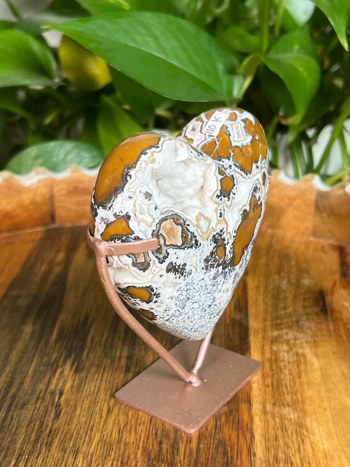 Brecciated Jasper Heart: K