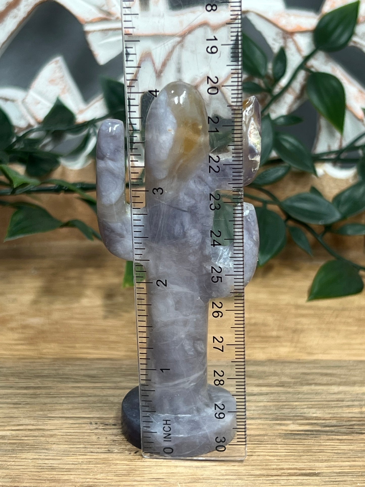 Purple Chalcedony Cactus