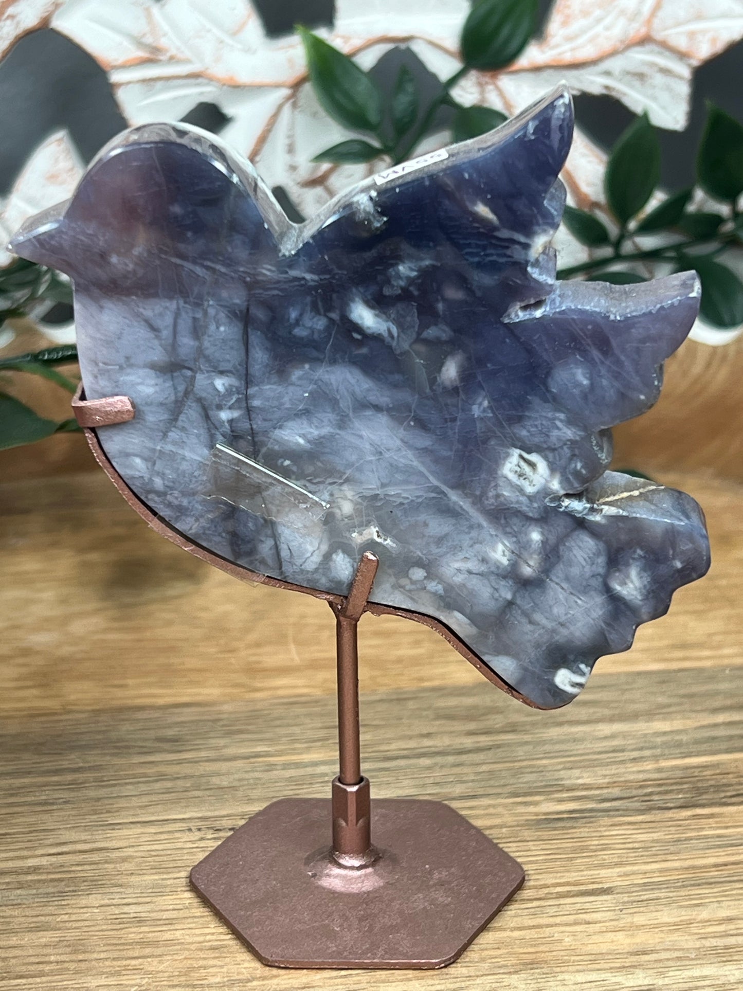 Purple Chalcedony Bird