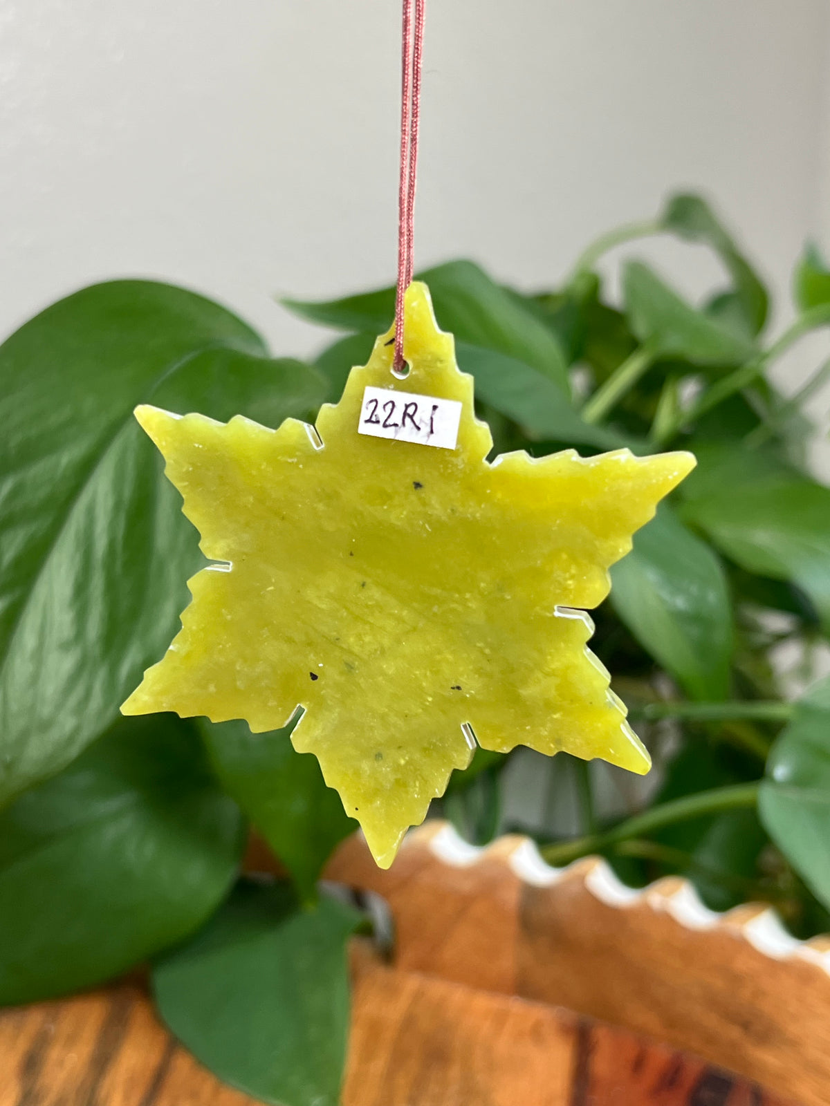 Idocrase Snowflake Ornaments