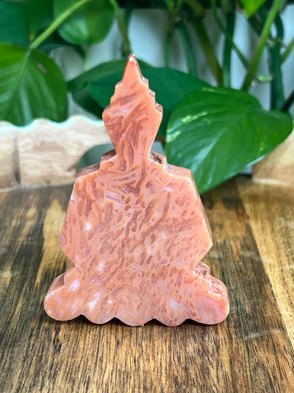 Carnelian Buddha: P