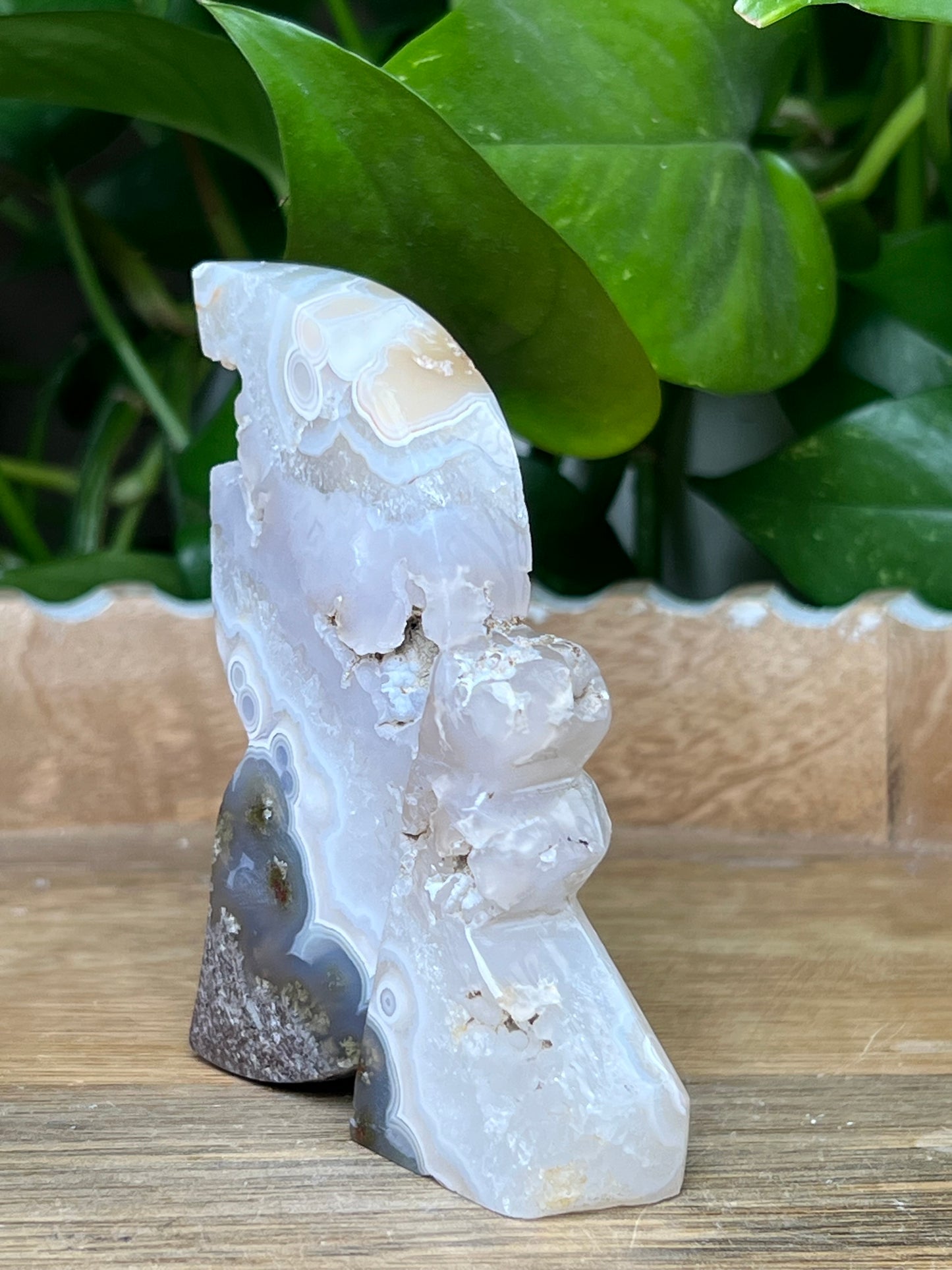 Scenic Moss Agate Fairy