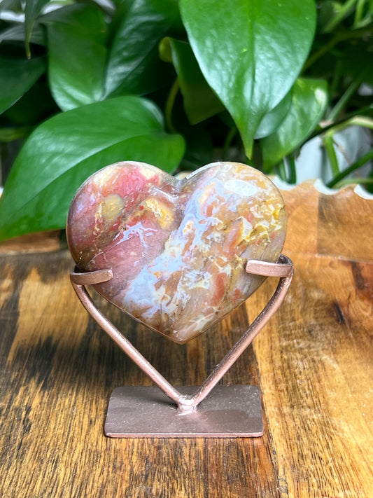 River Jasper Heart: H
