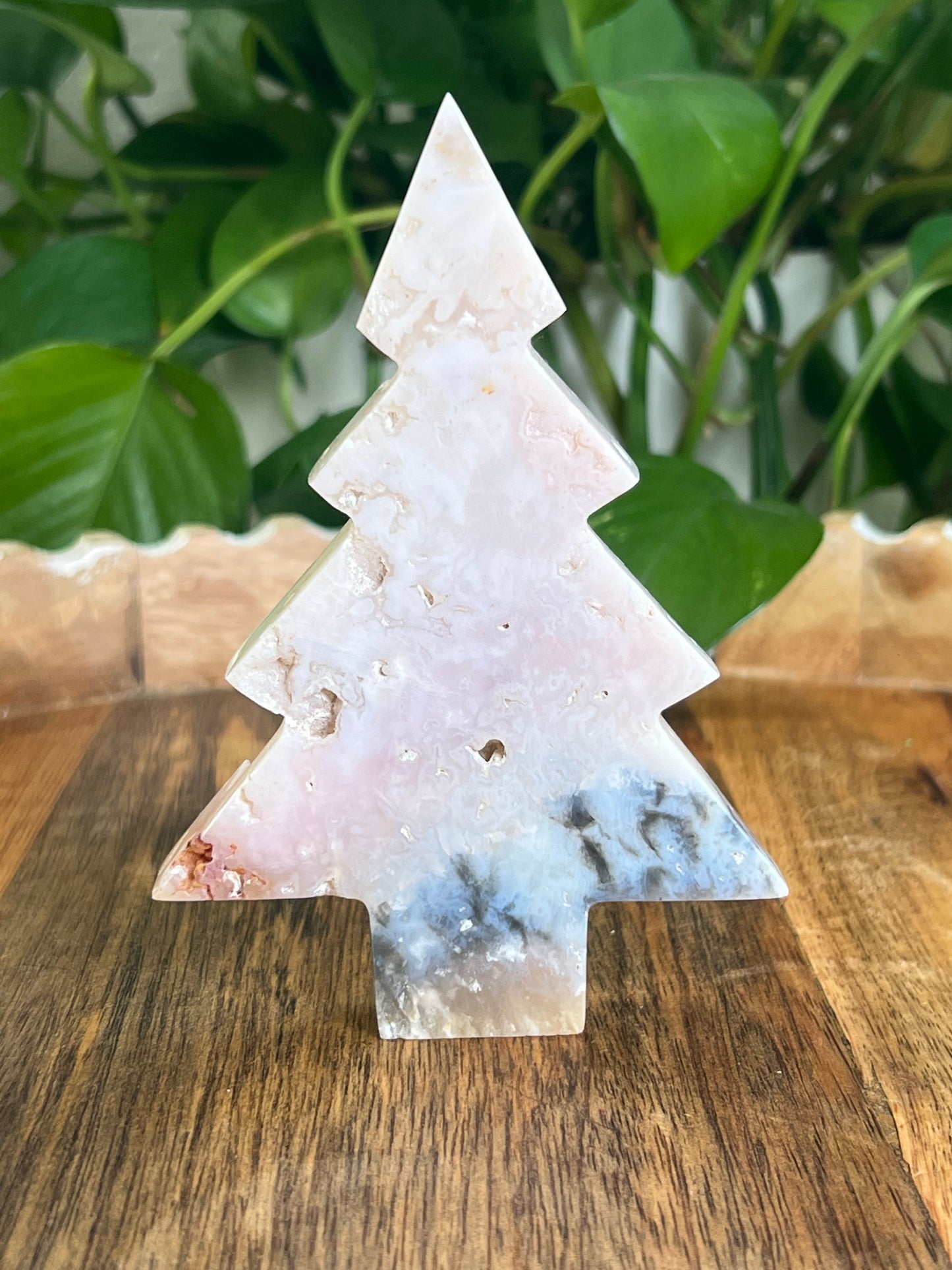Rainbow Plume Agate Tree: DB