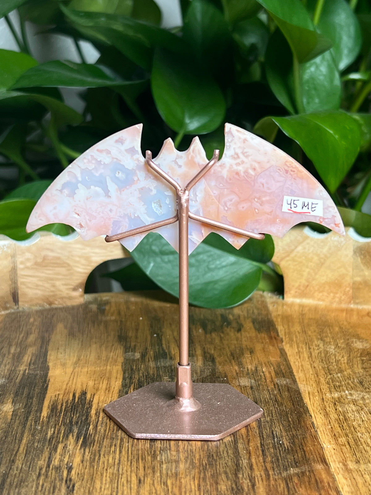 Pink Carnelian Bat: ME