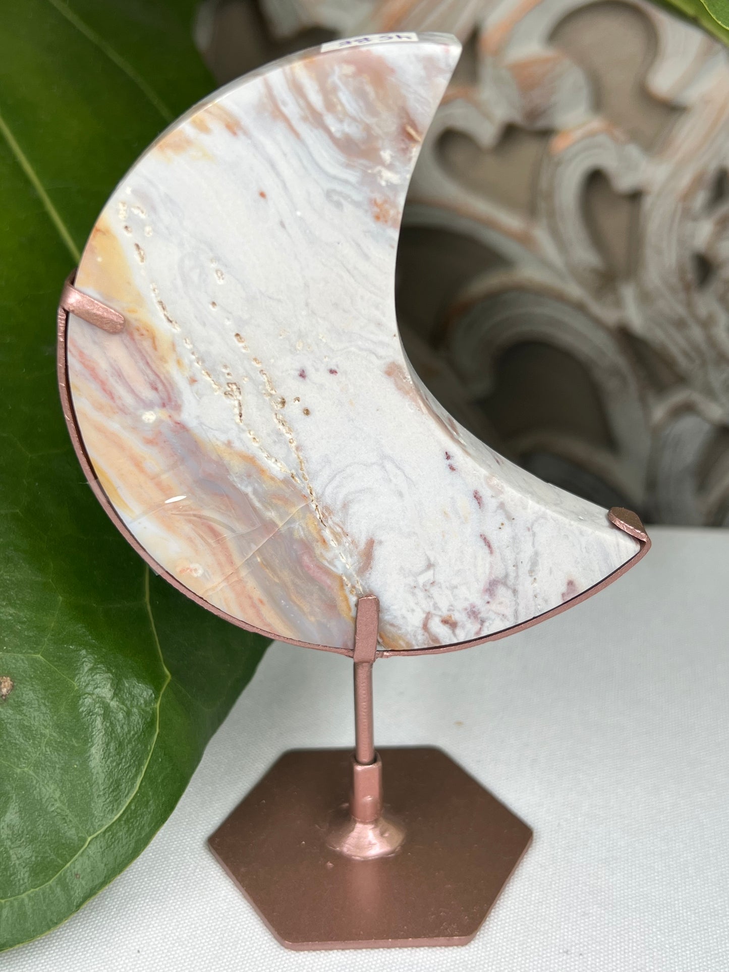 Milky Jasper Moon