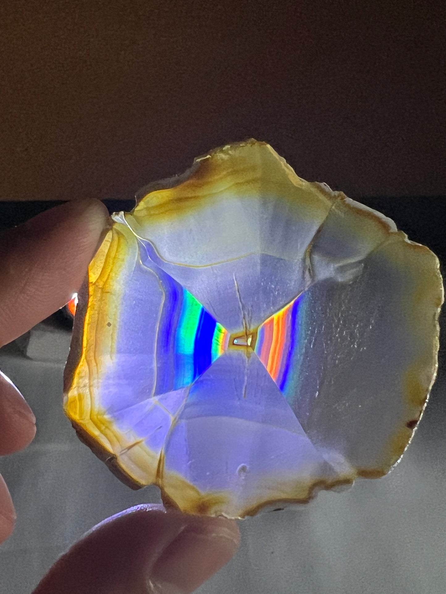 Iris Agate Slab
