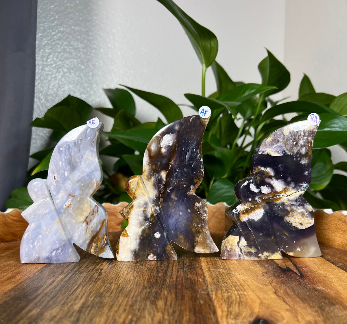 Purple Chalcedony Fairies