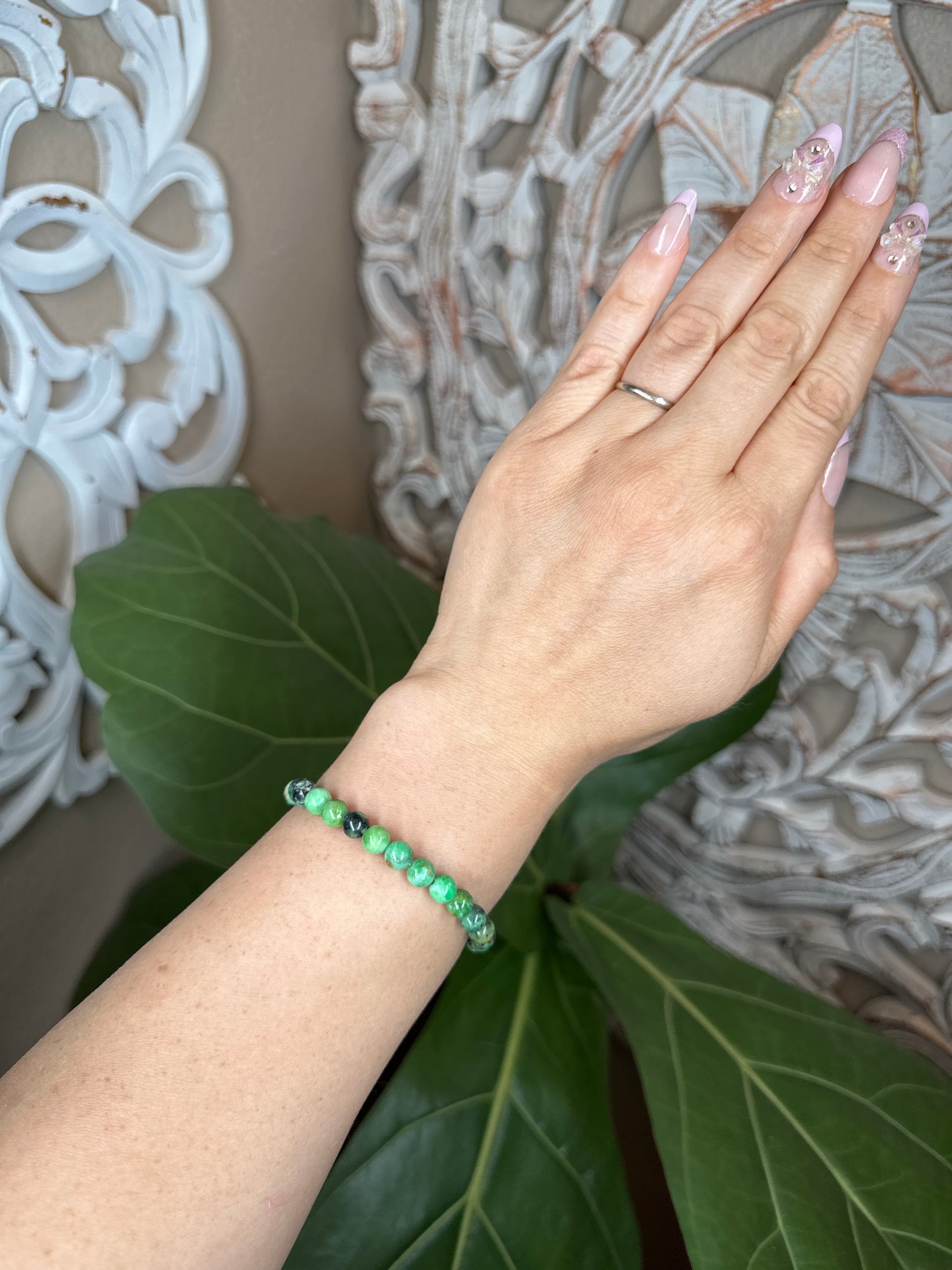 Variscite Beaded Bracelet