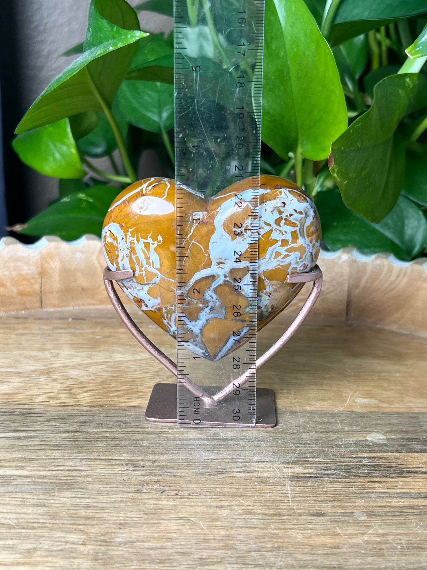 Brecciated Jasper Heart
