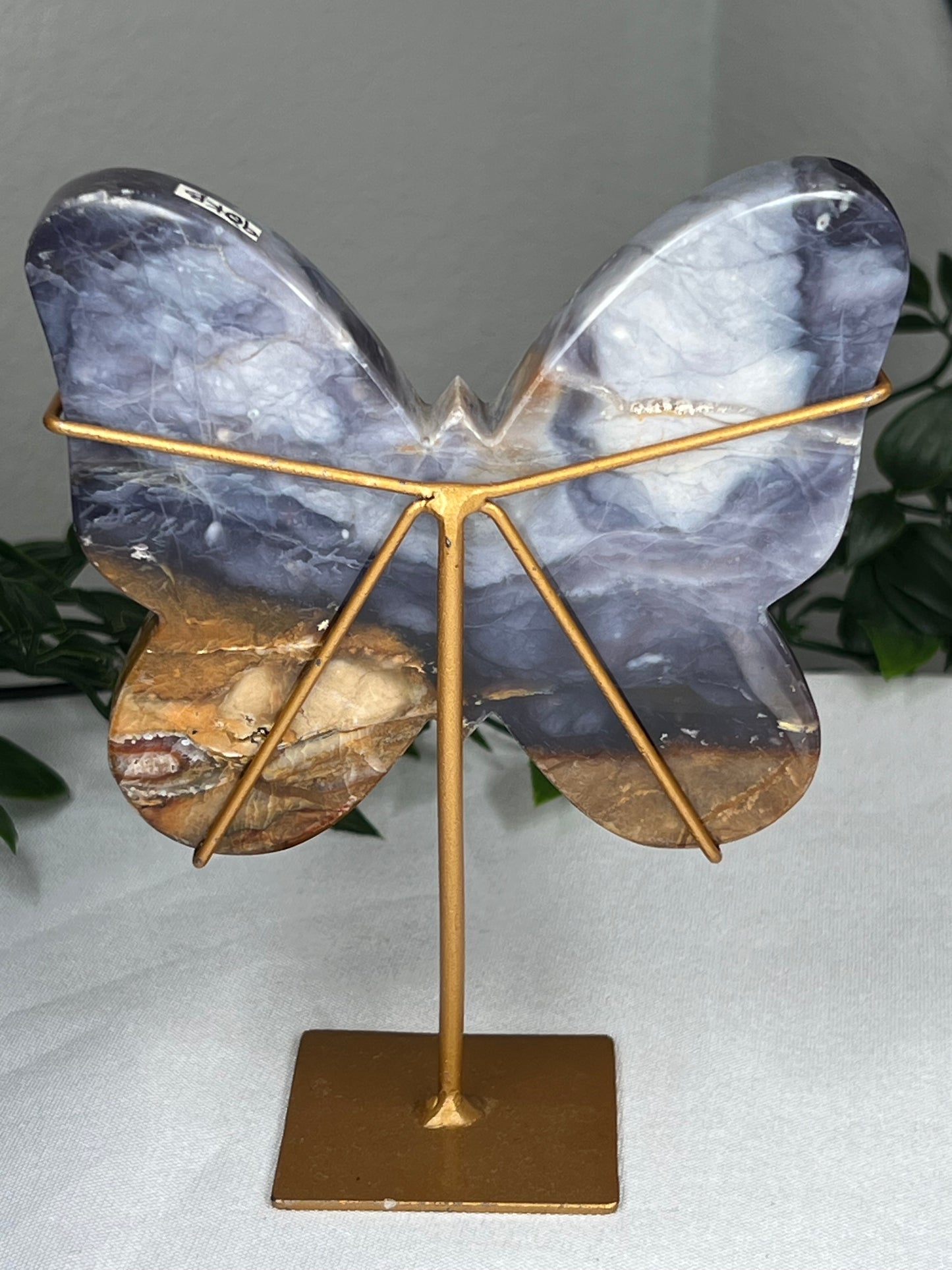 Purple Chalcedony Butterfly