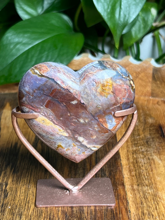 River Jasper Heart: RB