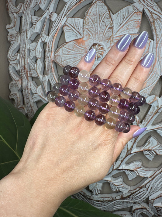 Ametrine Beaded Bracelet (10mm)