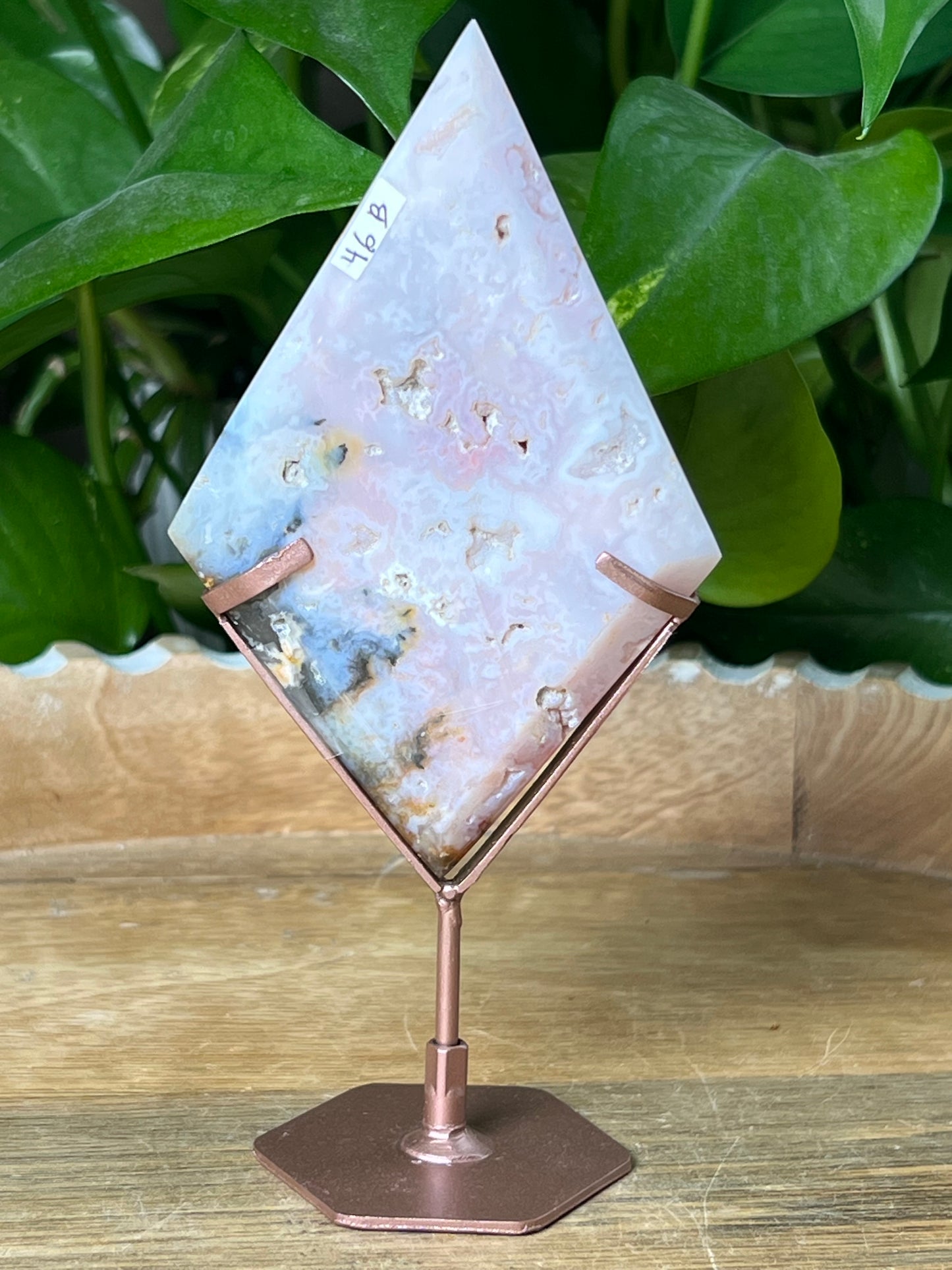 Rainbow Plume Agate Diamond