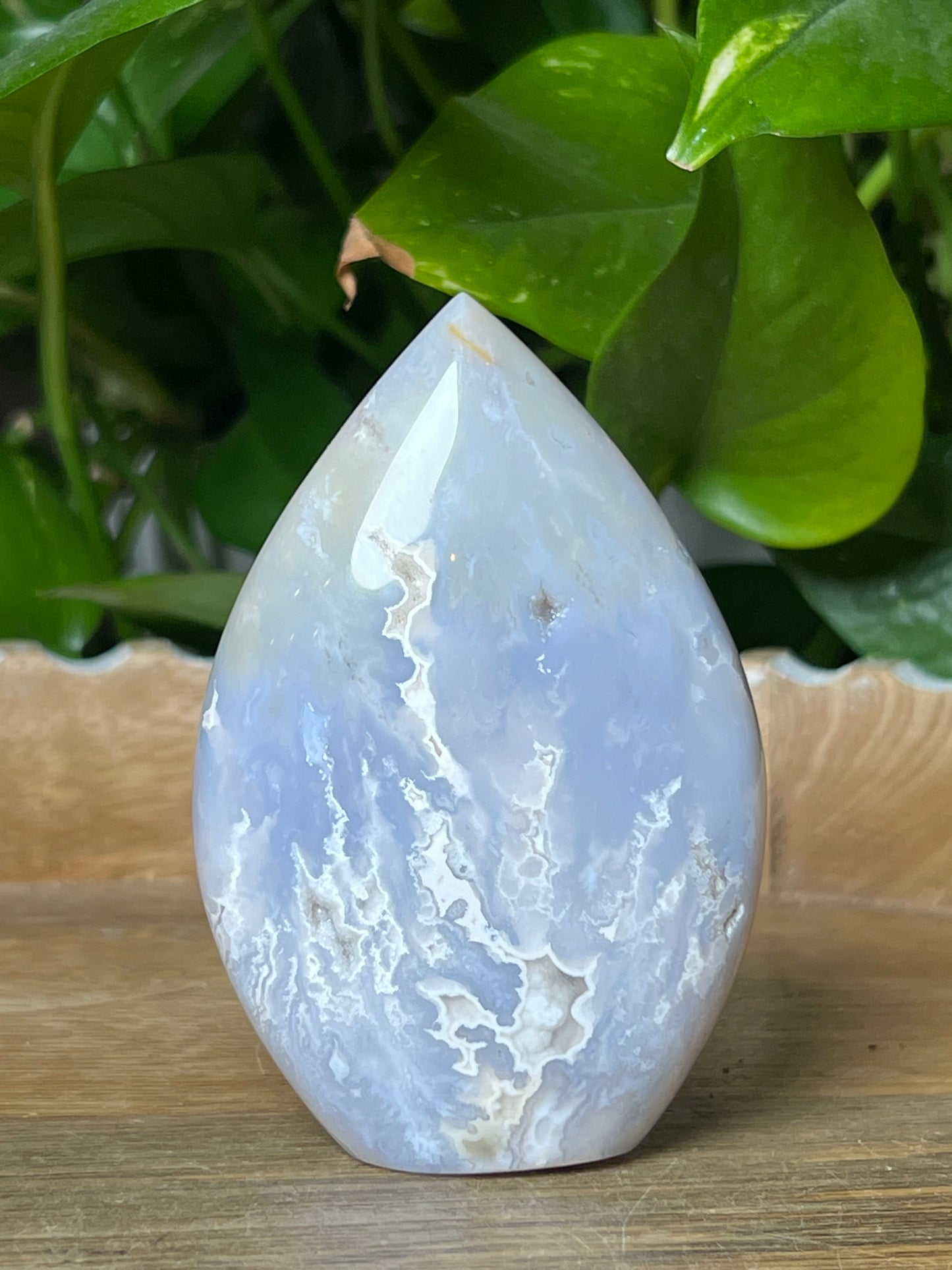 Winter Plume Agate Flame