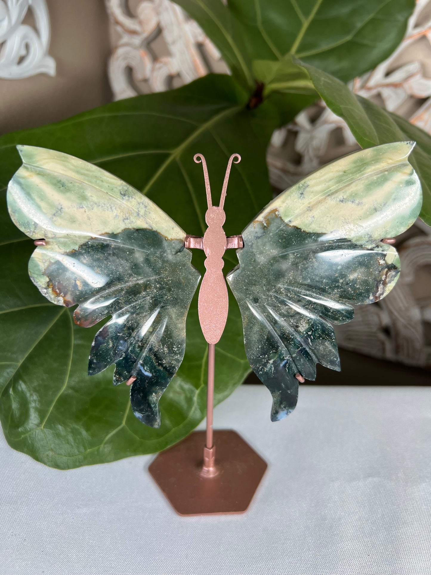 Blue Green Jasper Wings