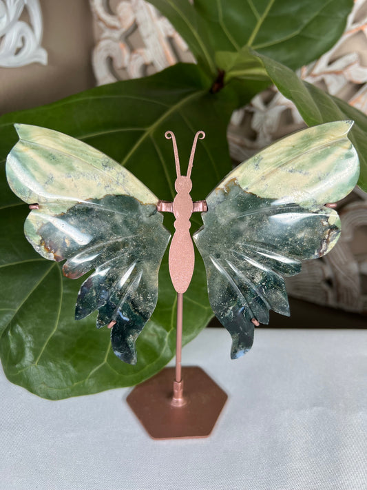 Blue Green Jasper Wings