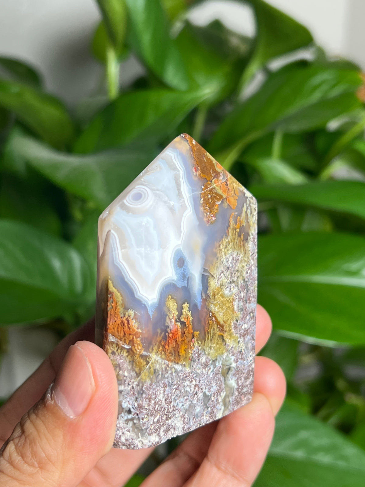 Scenic Moss Agate Flat Tower: RE