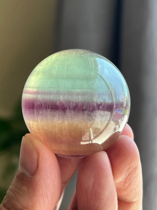 Candy Fluorite Sphere