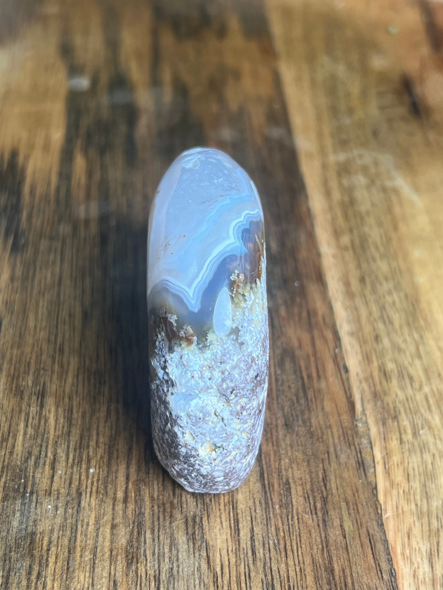 Scenic Moss Agate Bear BQ