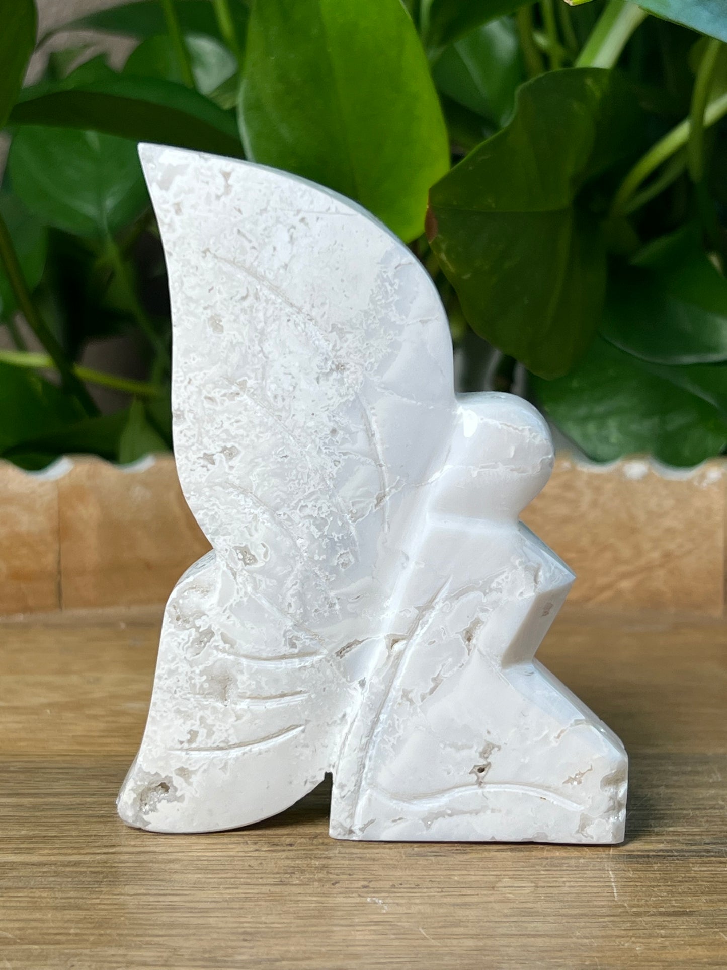 White Plume Agate Fairy