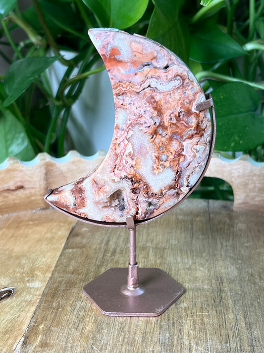 Crazy Lace Agate Moon