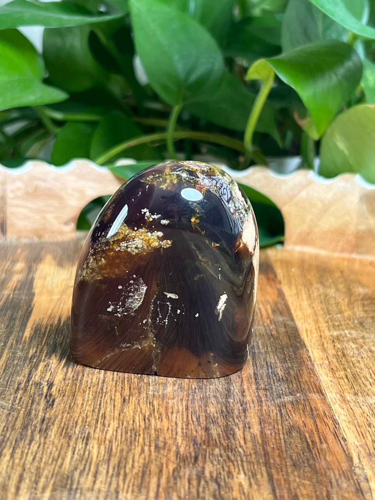 Blue Amber Freeform: H