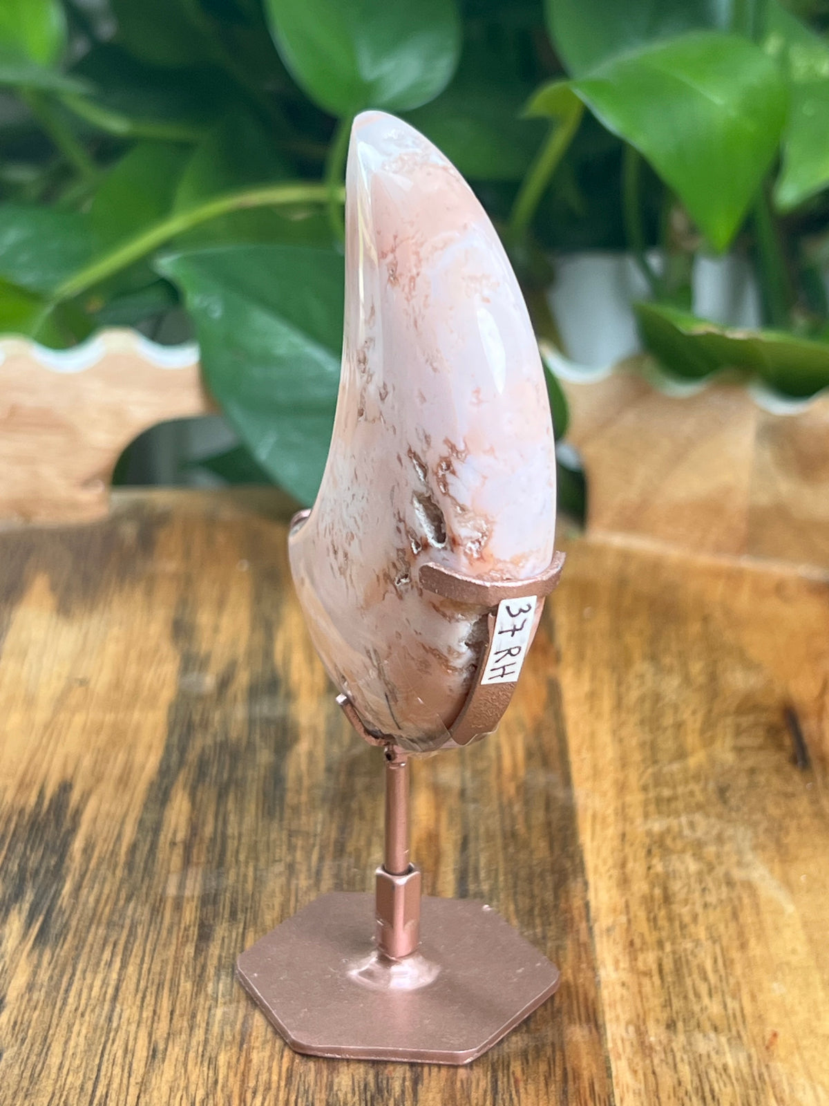 Pink Carnelian Moon: RH