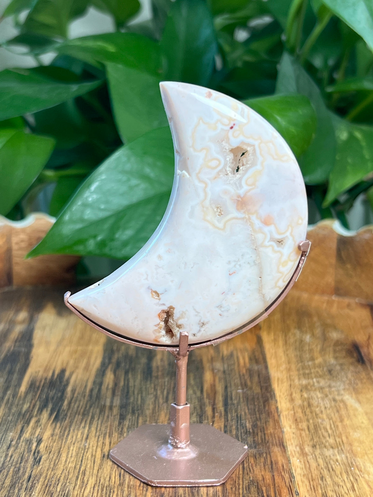 Pink Carnelian Moon: RF
