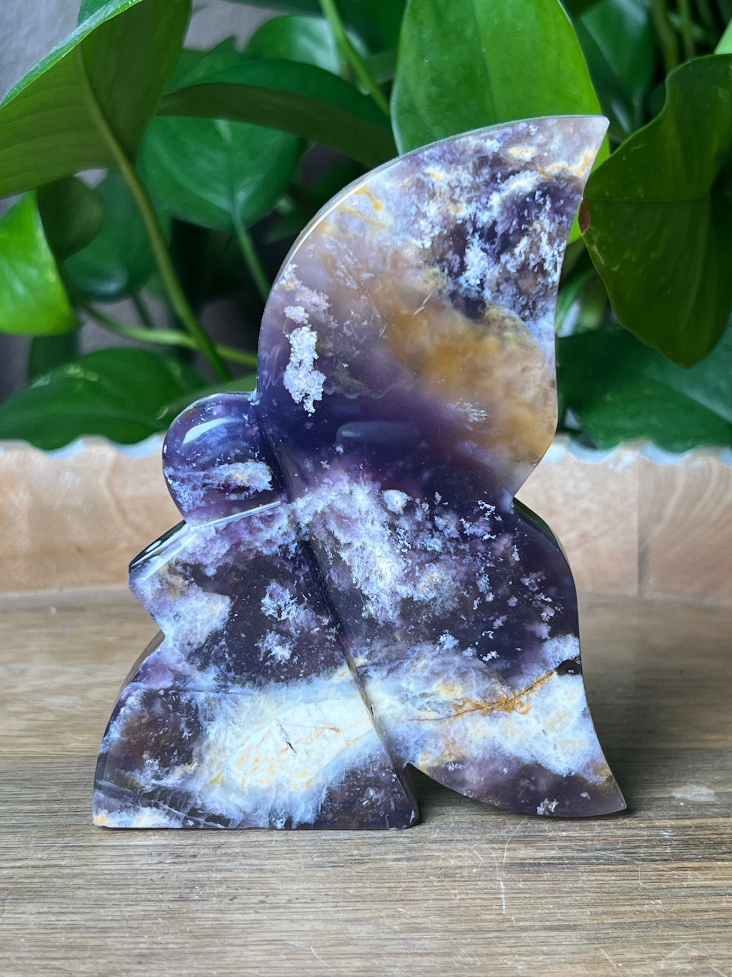 Purple Chalcedony Fairy