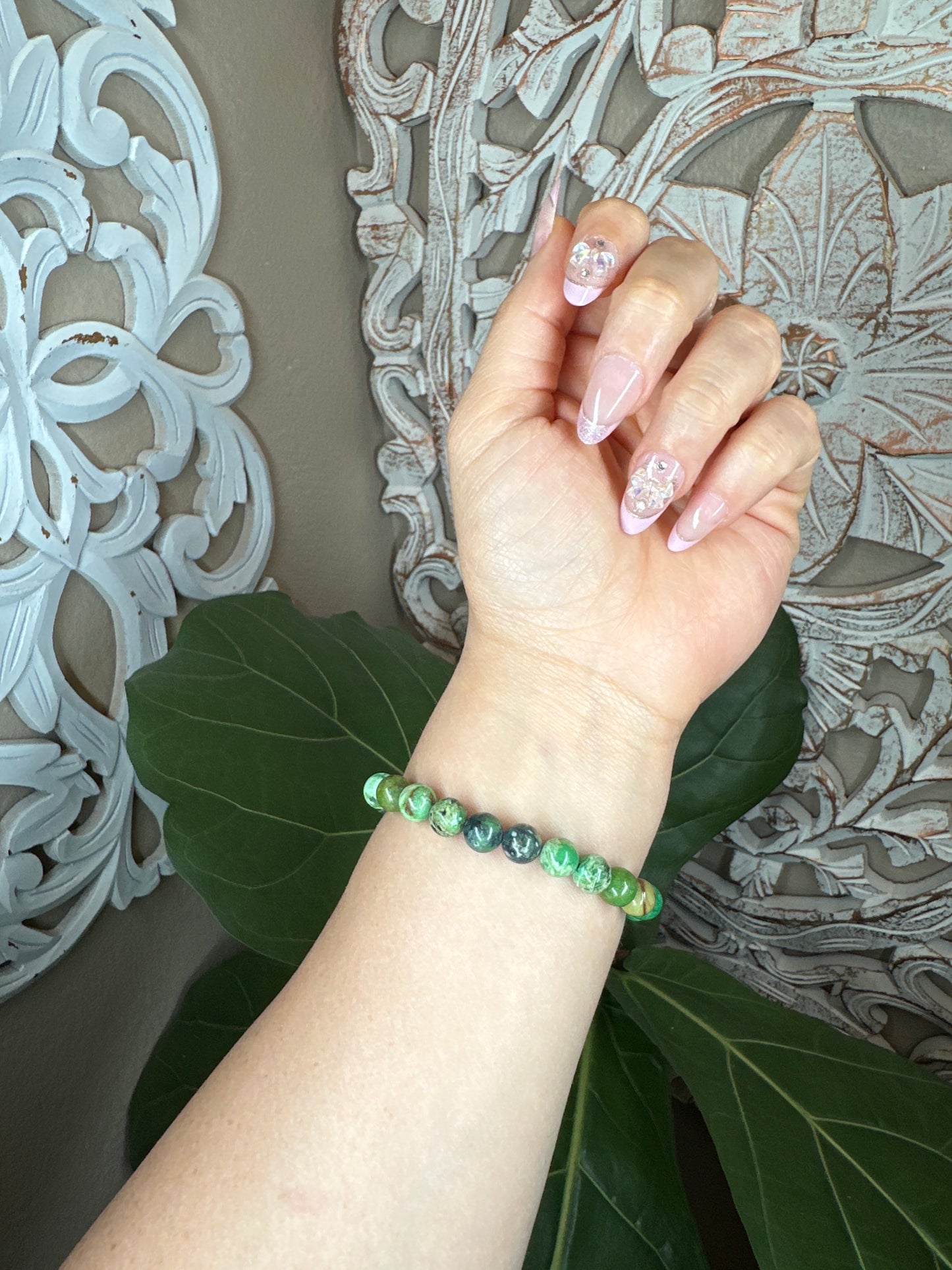 Variscite Beaded Bracelet