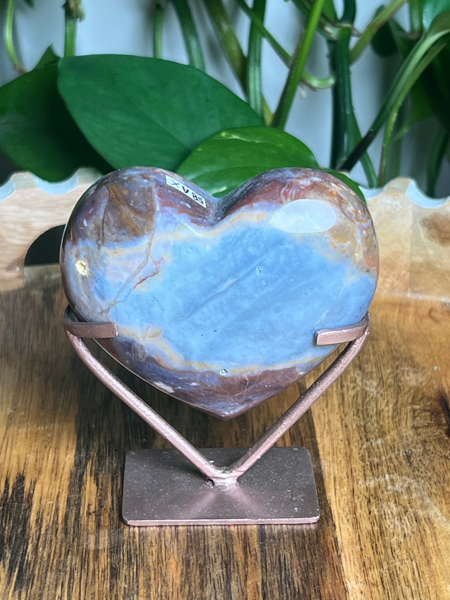 River Jasper Heart: AX