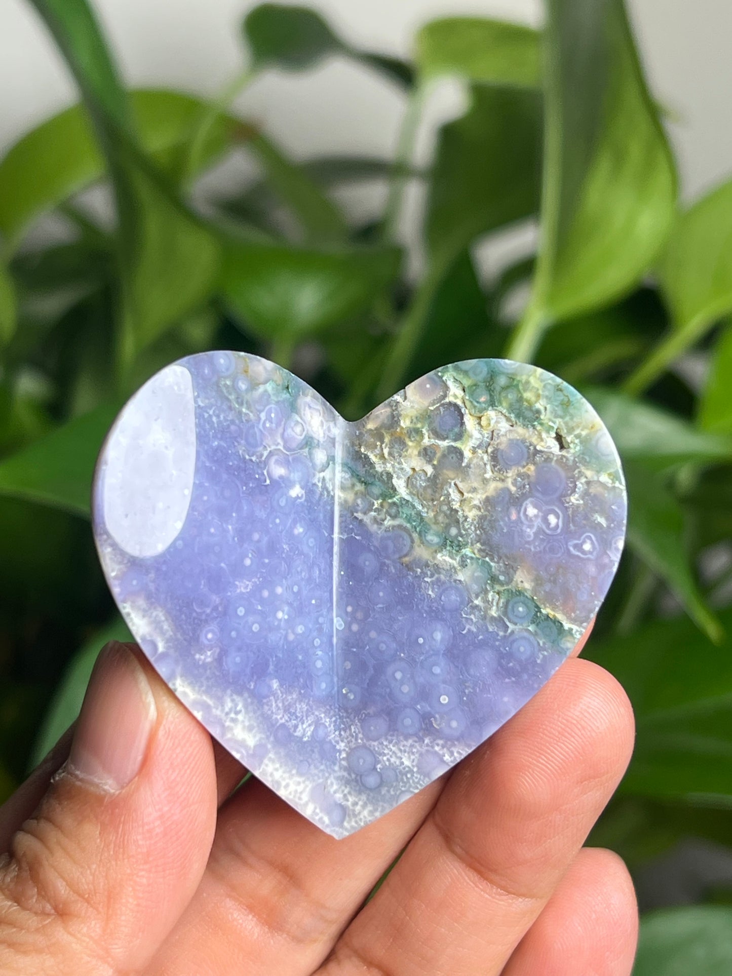 Grape Agate 3D Butterfly BL