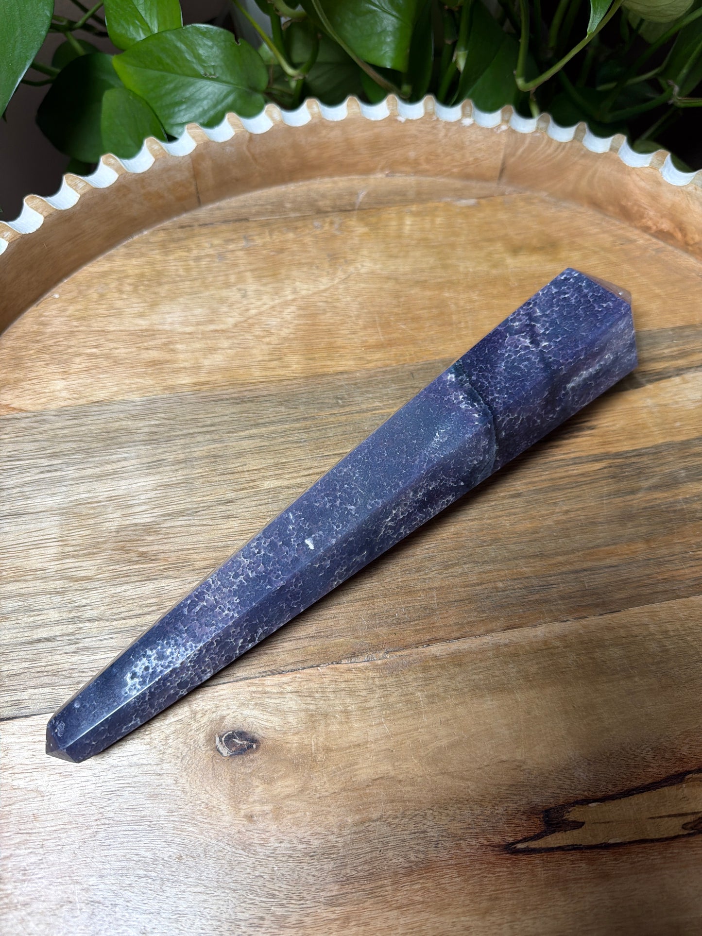 Grape Agate Wand