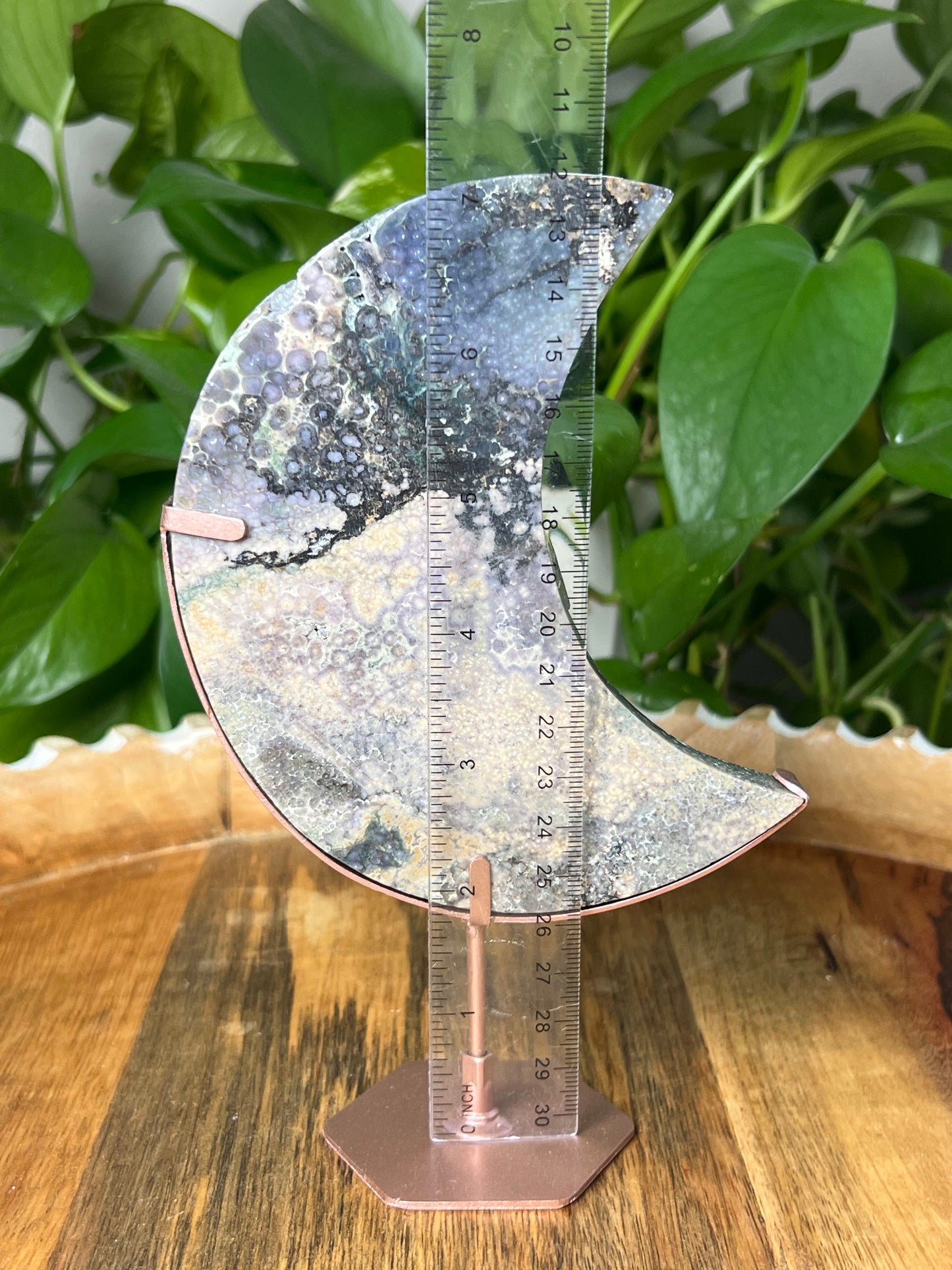 Grape Agate Moon
