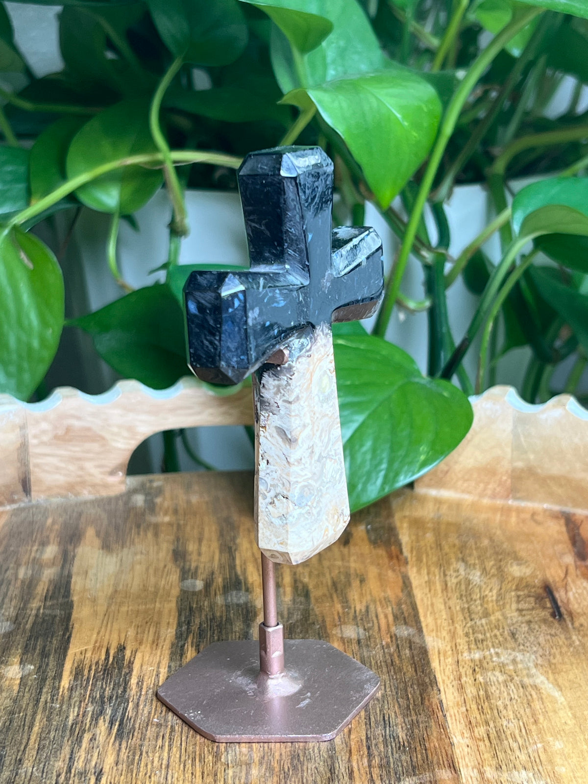 Palm Root Cross: A