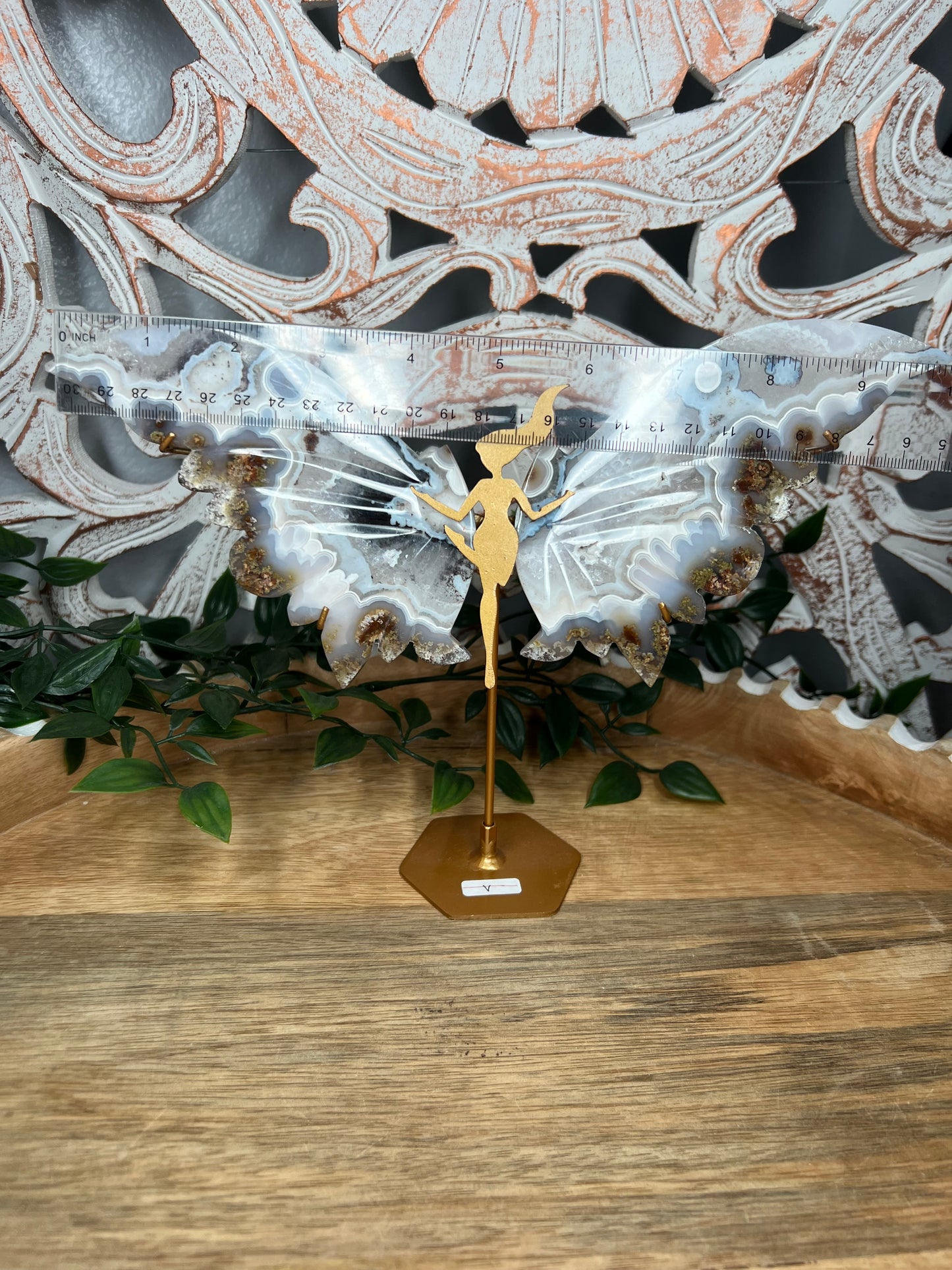 Scenic Moss Agate Wings