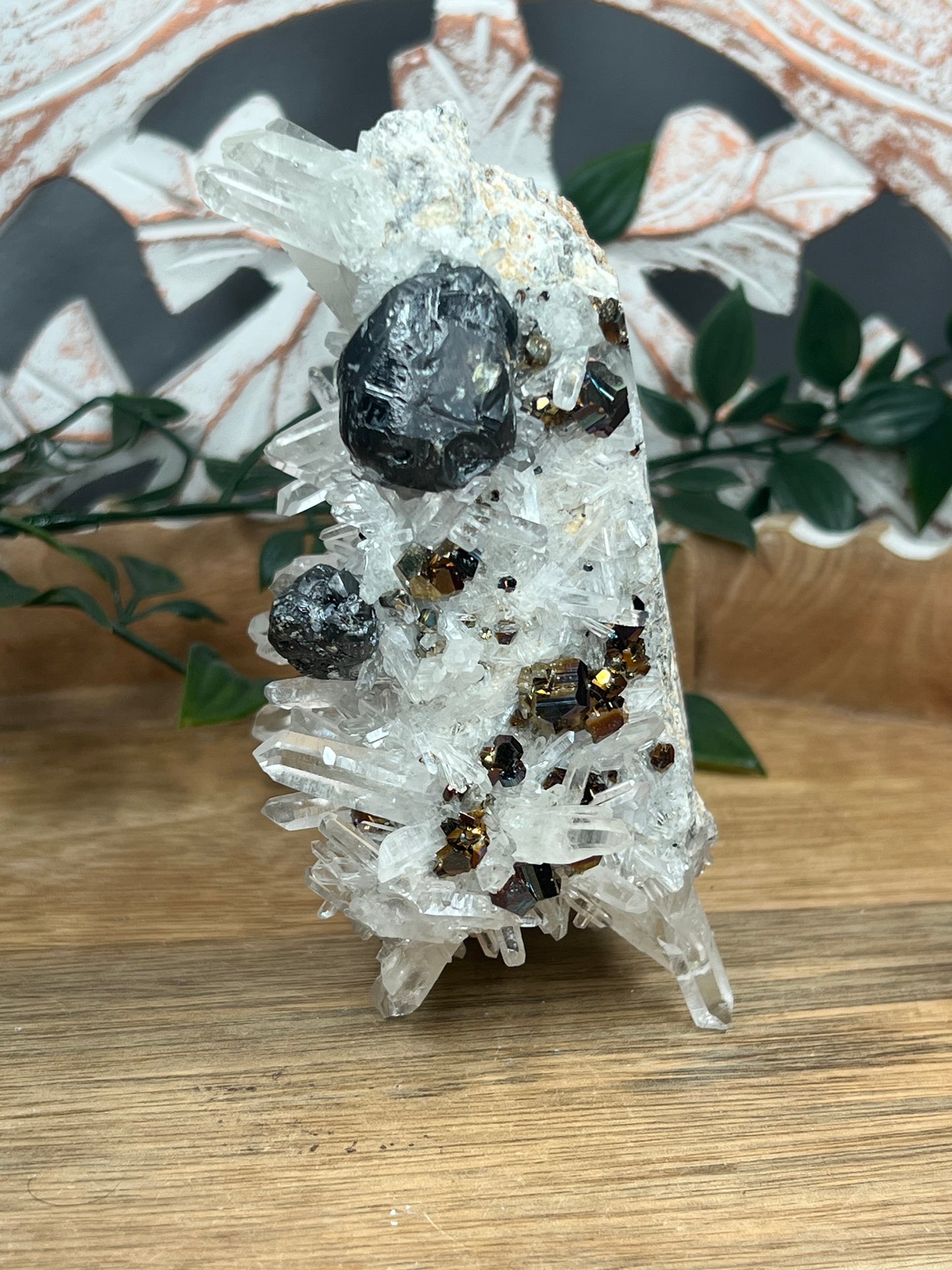 Rainbow Pyrite Specimen