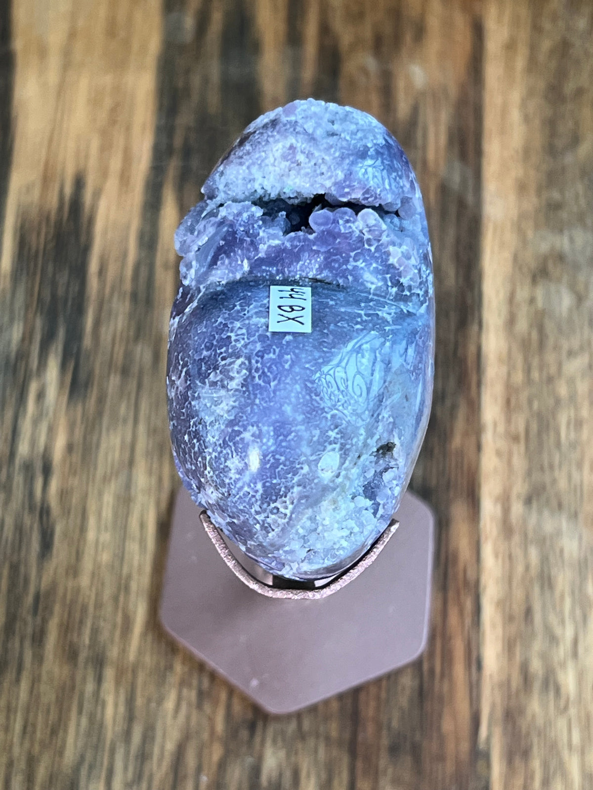 Grape Agate Heart: BX
