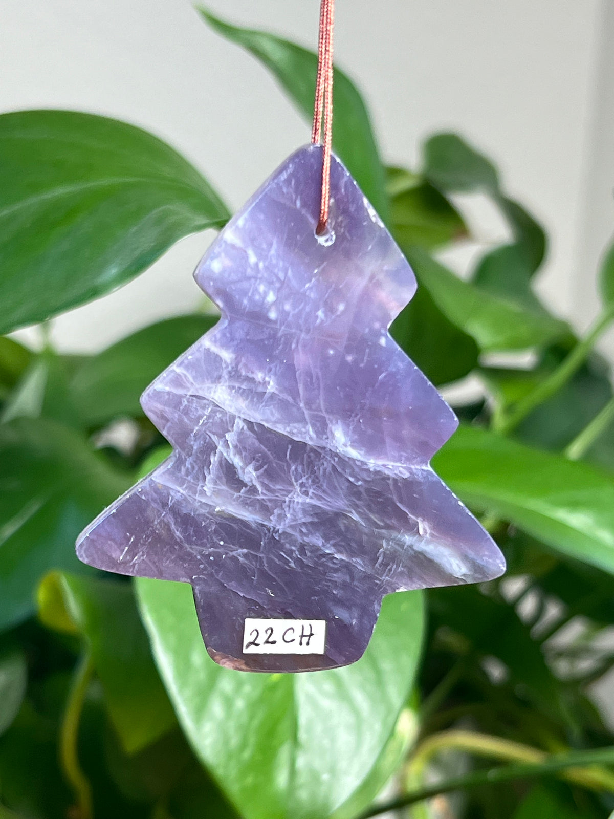 Purple Chalcedony Ornament Tree: CH