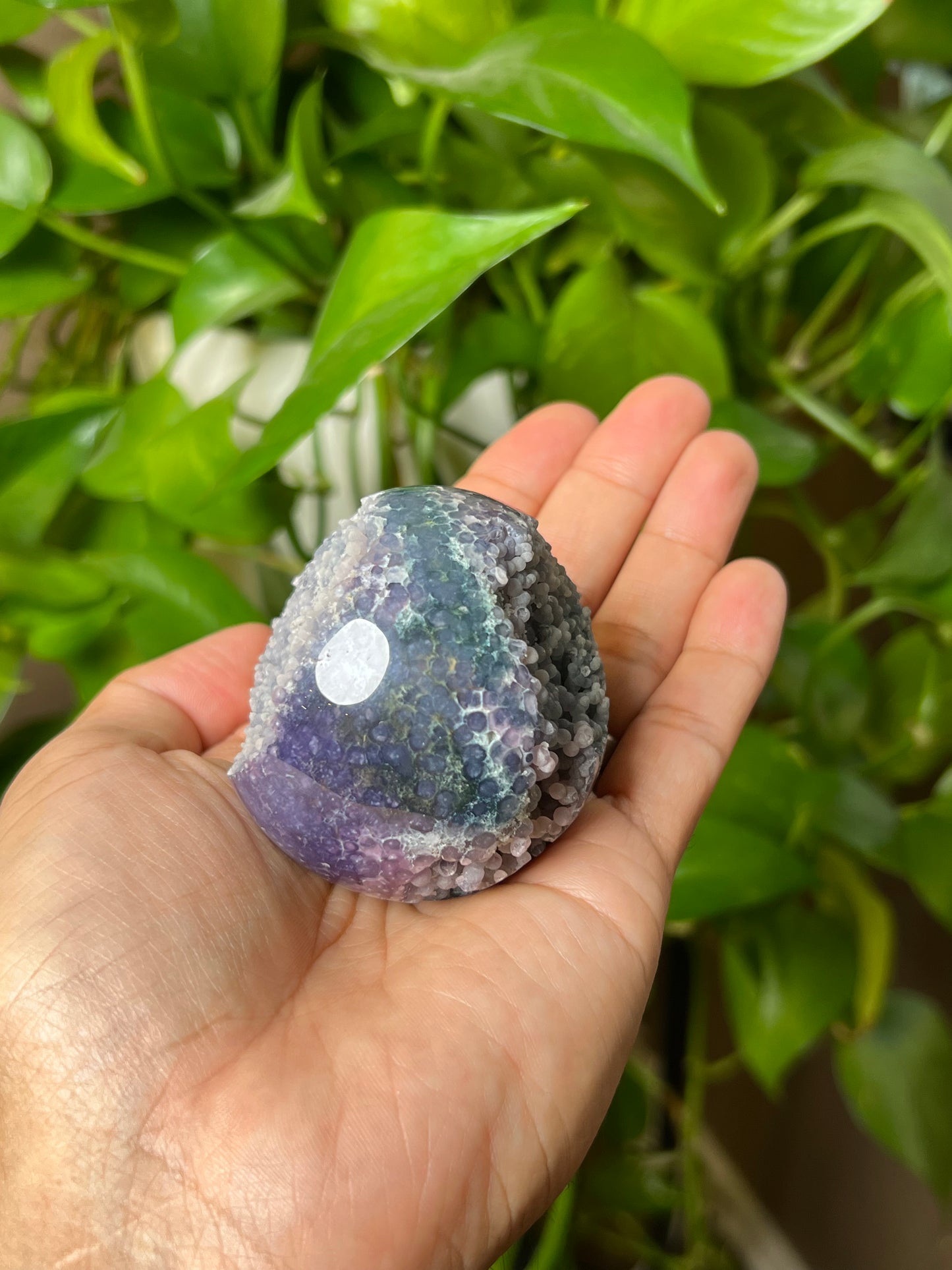 Grape Agate Sphere