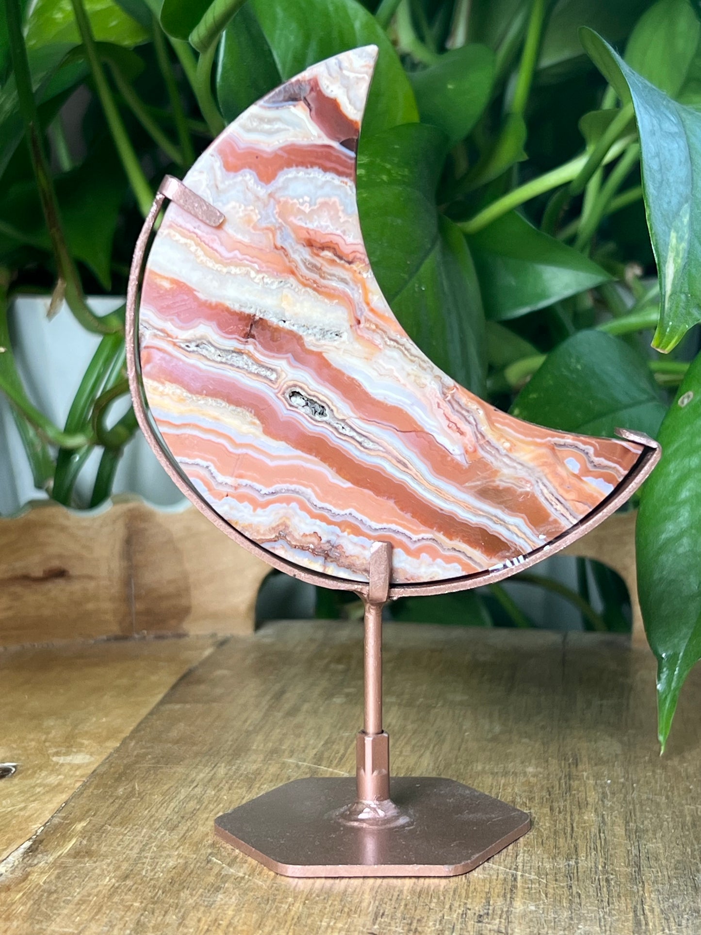 Crazy Lace Agate Moon