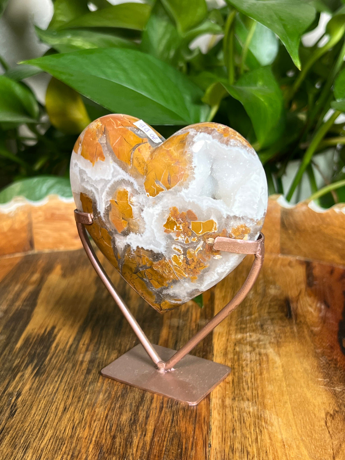 Brecciated Jasper Heart: DB