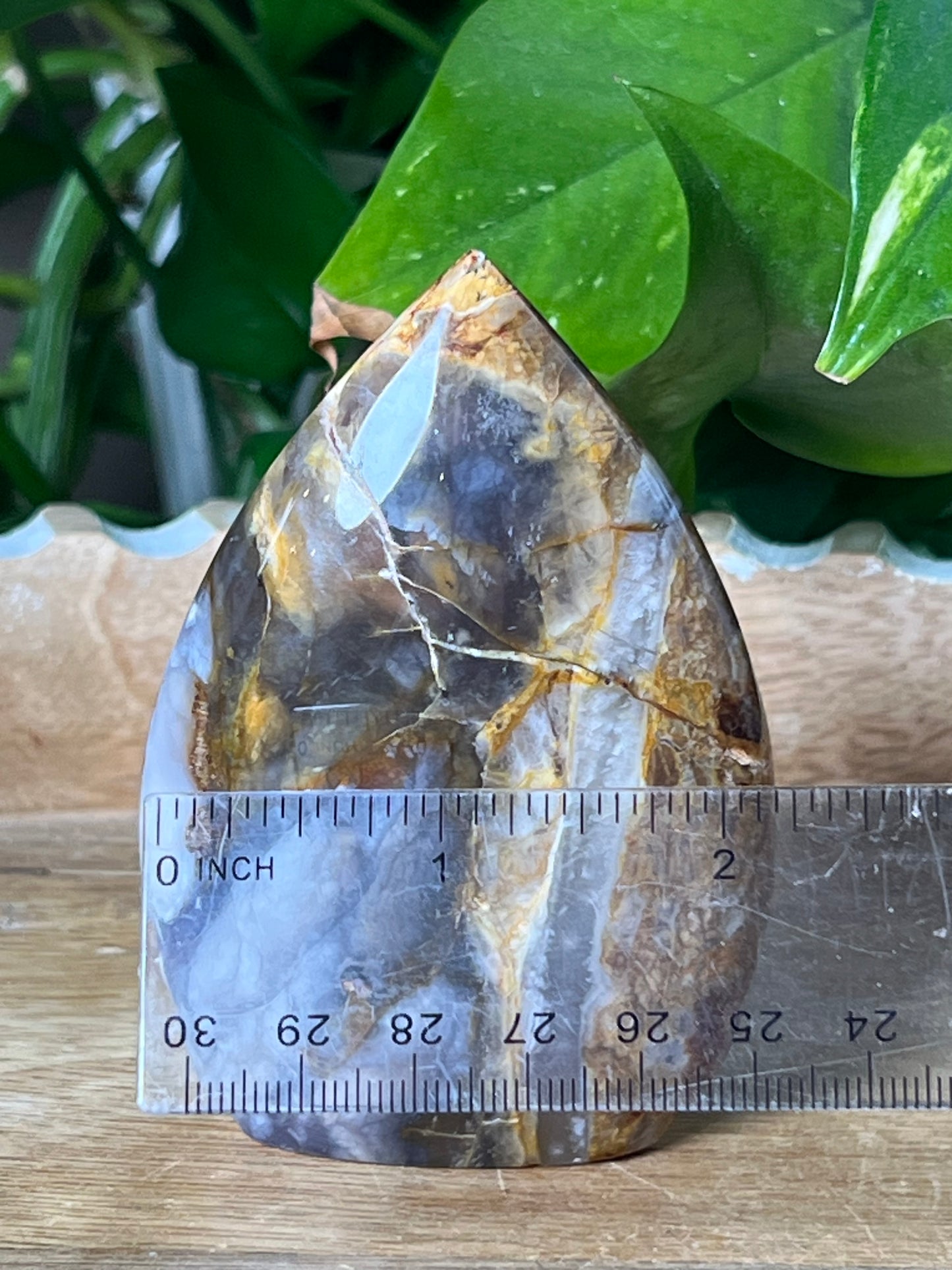 Purple Chalcedony Flame