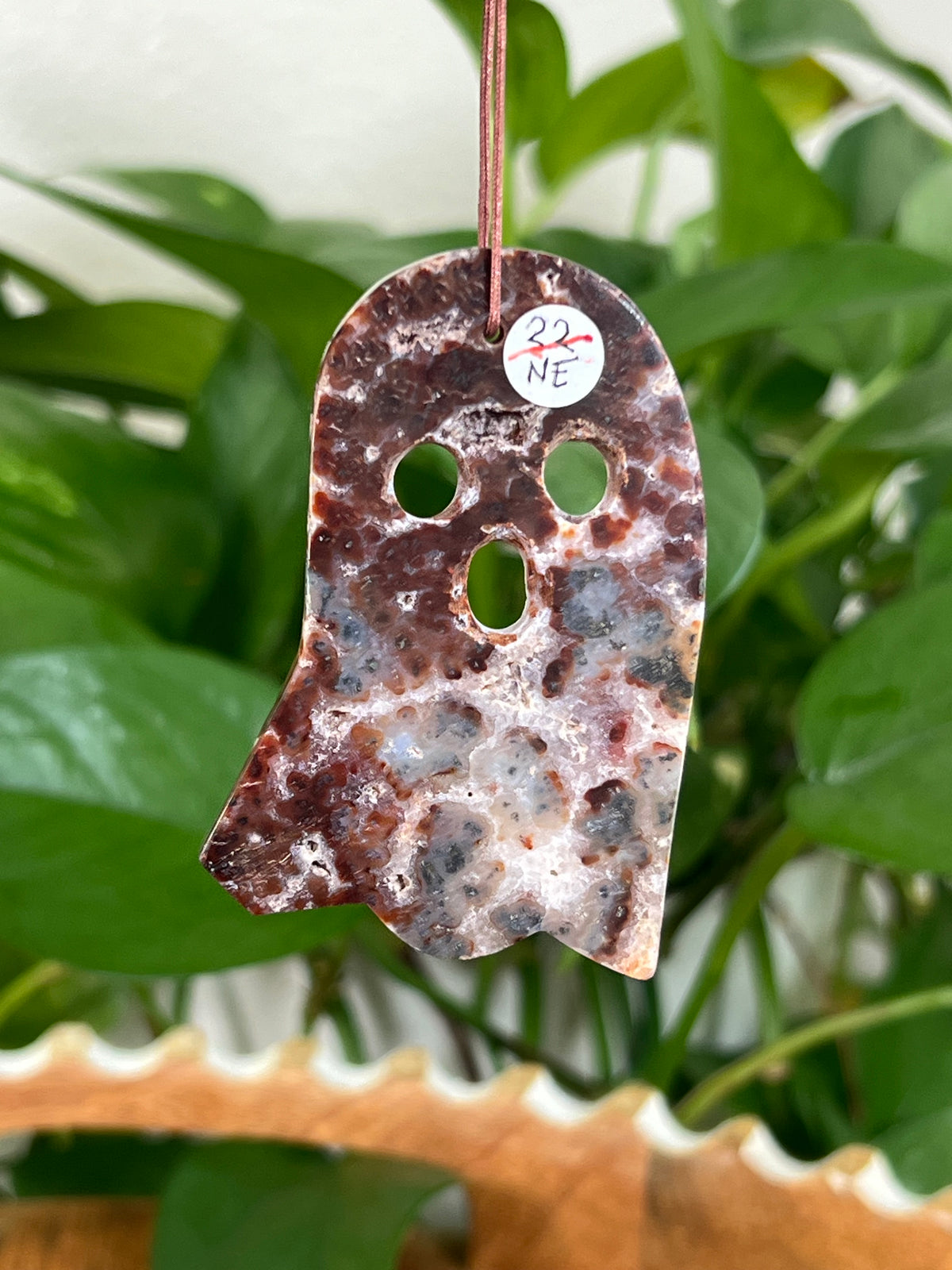 Marcasite Ghost Ornaments