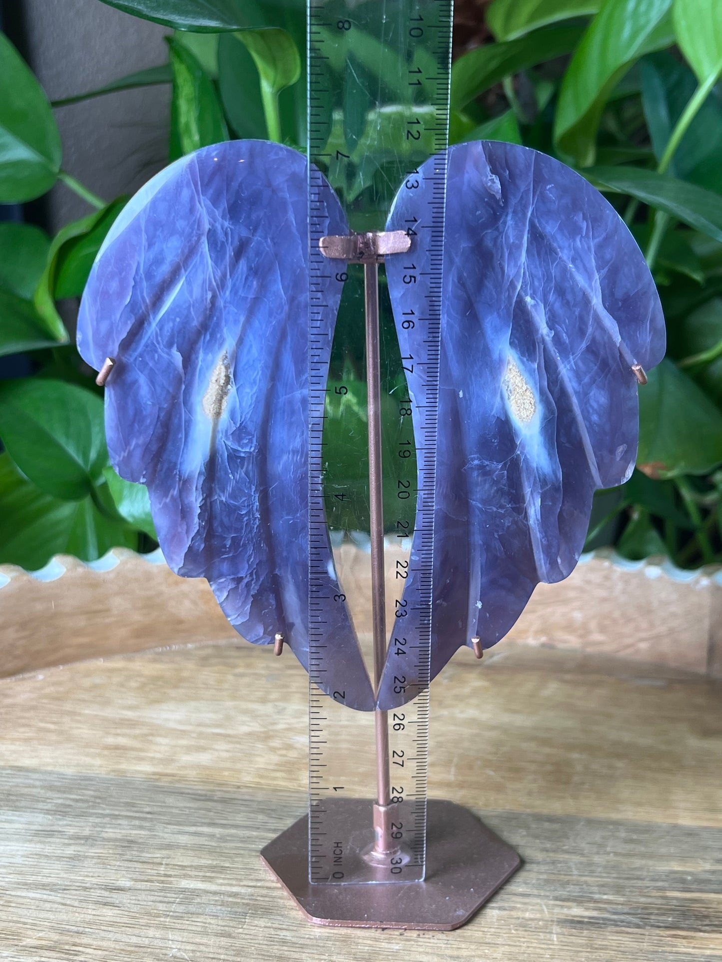 Purple Chalcedony Wings
