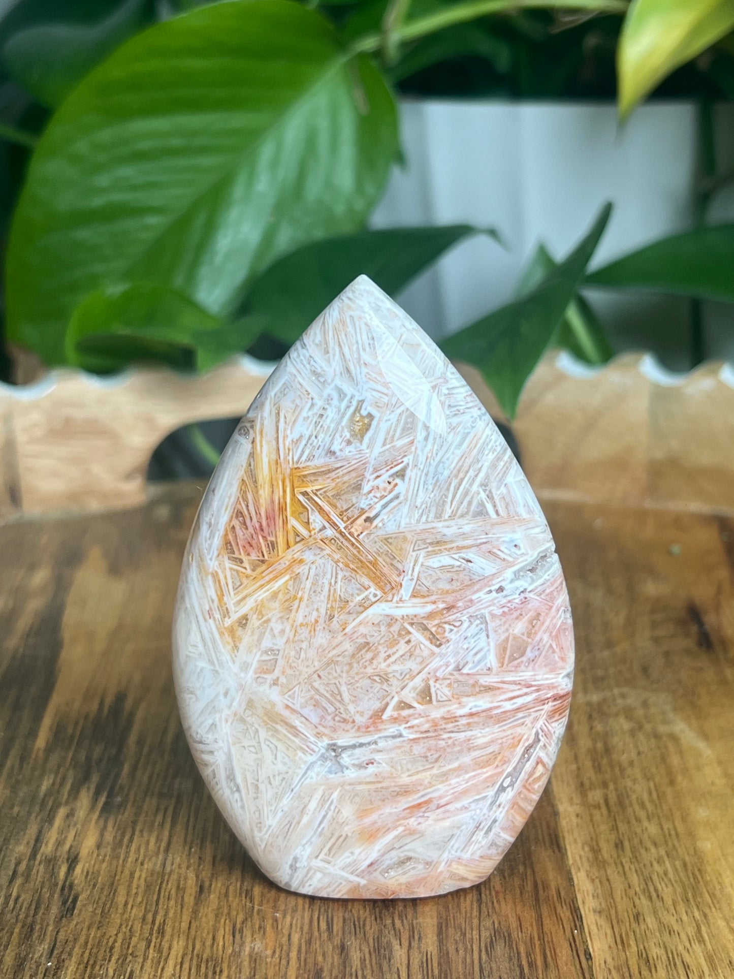 Tube Agate Flame Ni
