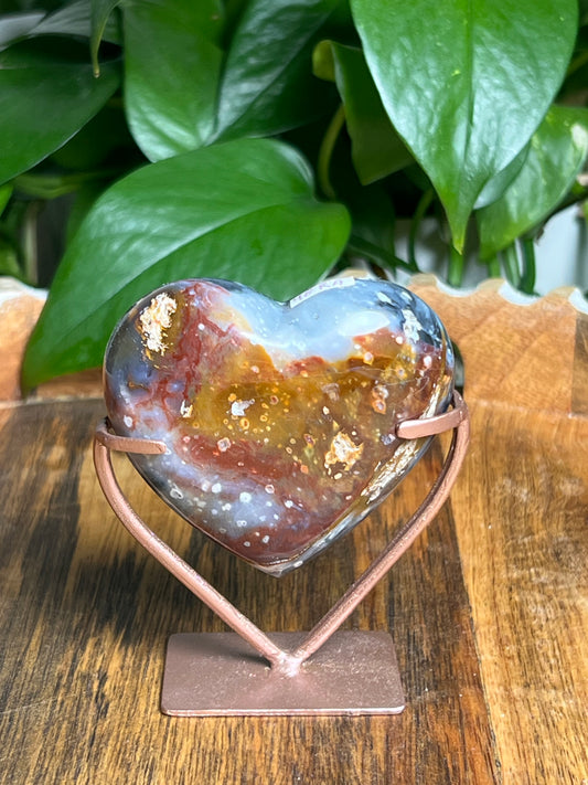 River Jasper Heart: RA