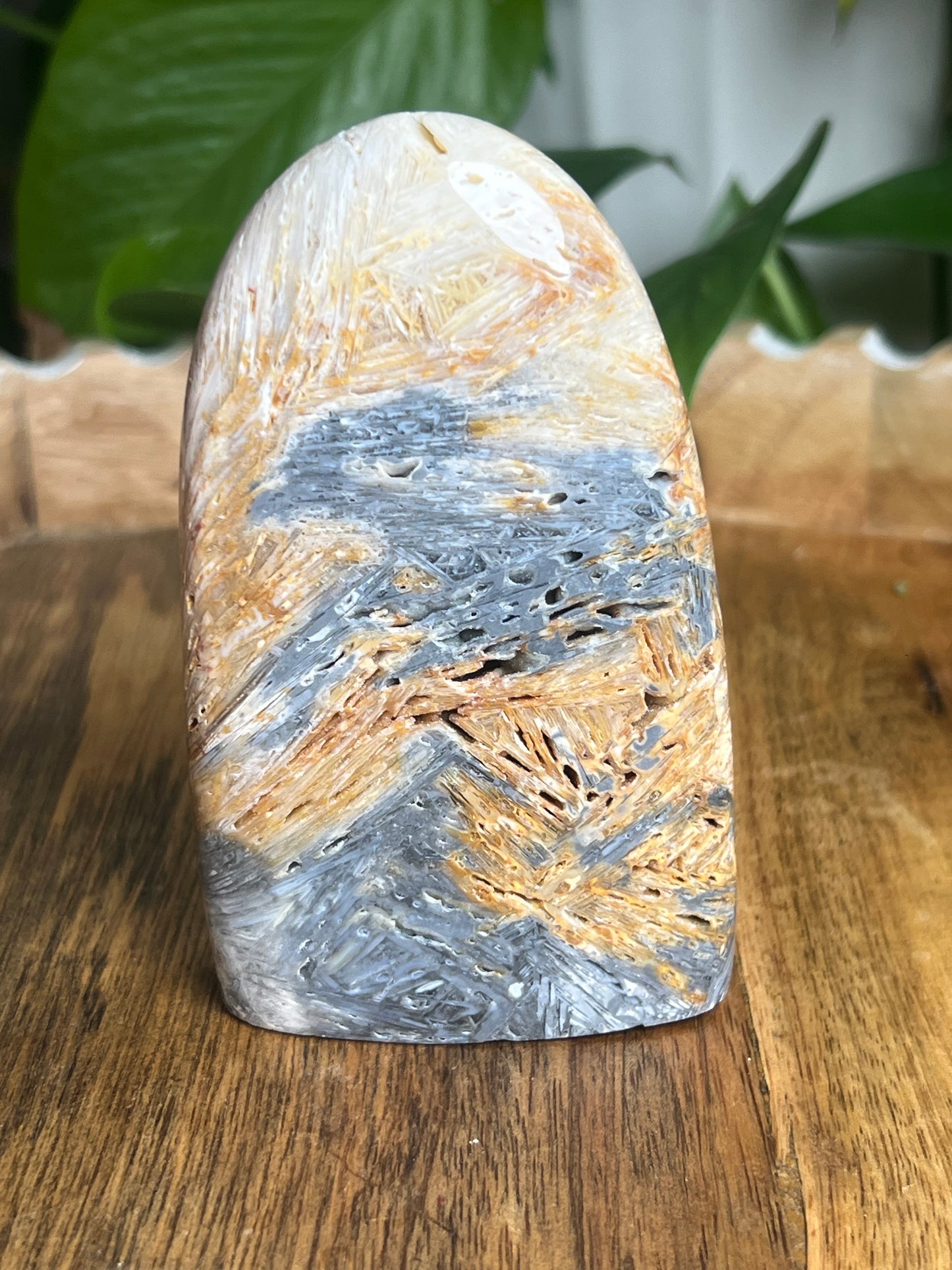 Tube Agate Freeform PC