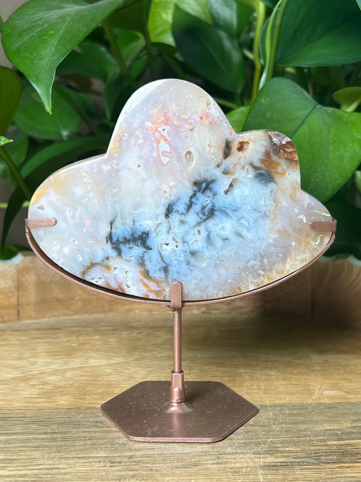 Rainbow Plume Agate Cloud